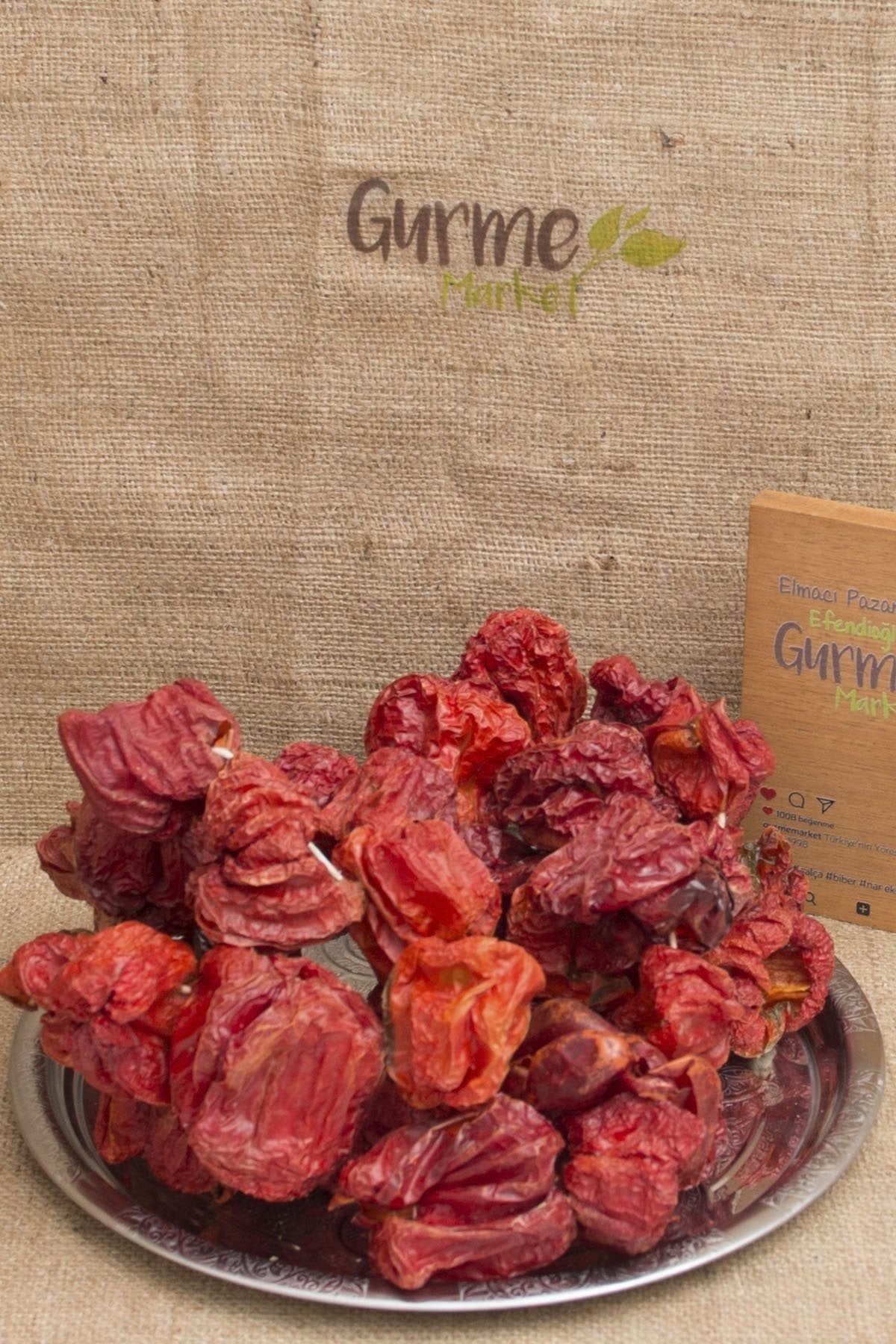 Dolmalık Kuru Acı Biber  - 1 ip (50 adet)