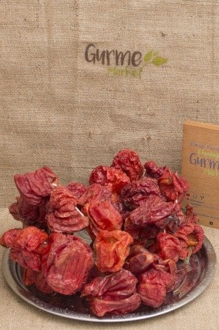 Dolmalık Kuru Acı Biber  - 1 ip (50 adet)