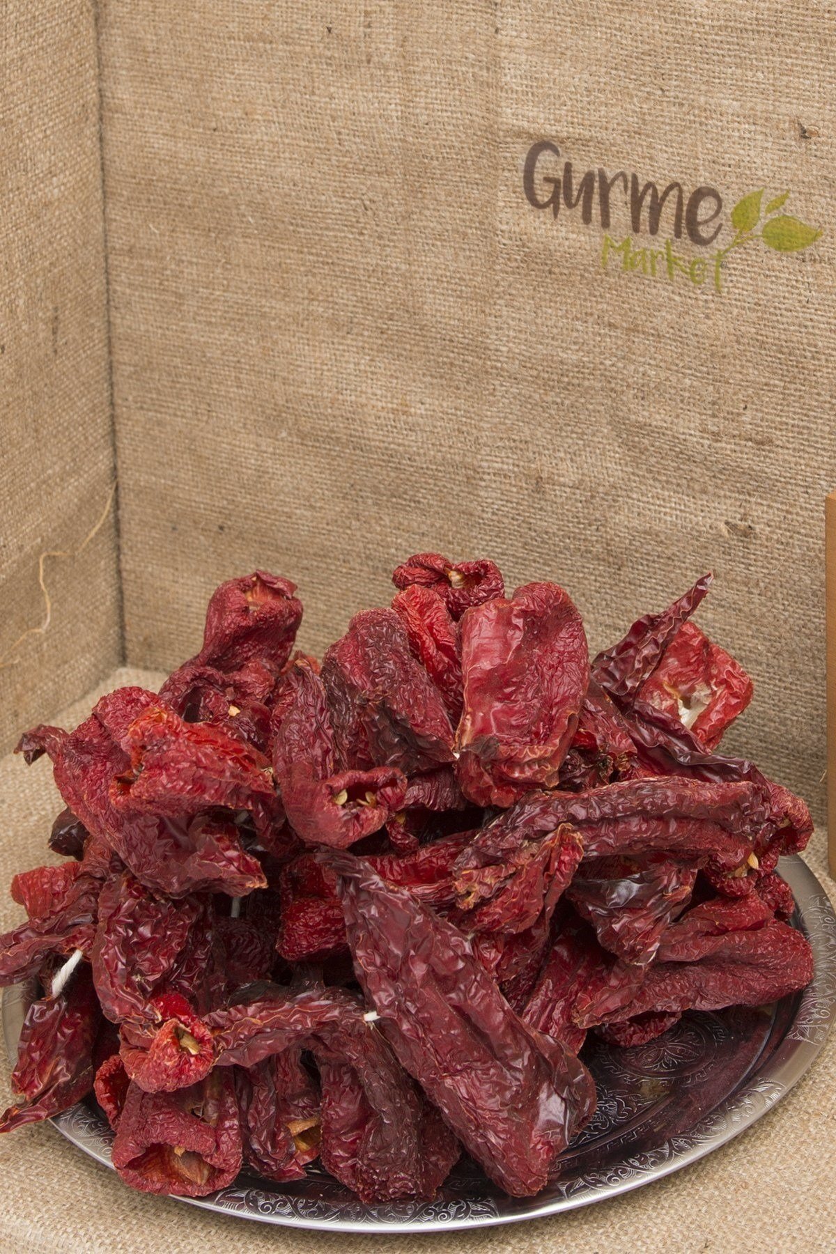 Dolmalık Kuru Tatlı Biber Kapya  - 1 ip (50 adet)