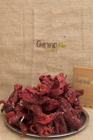 Dolmalık Kuru Tatlı Kapya Biber  - 1 ip (50 adet)