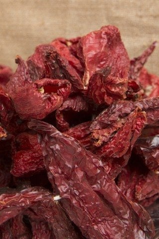 Dolmalık Kuru Tatlı Biber Kapya  - 1 ip (50 adet)