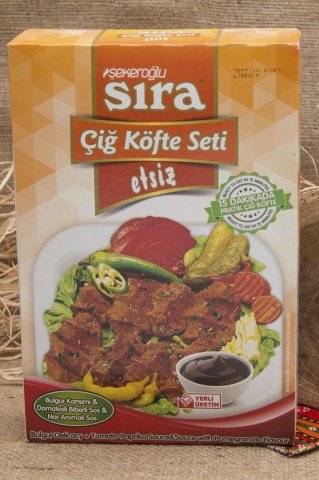 Çiğ Köfte Seti Etsiz 500 gr