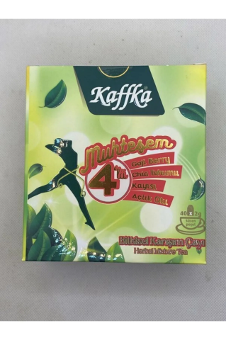 Muhteşem Dörtlü Kaffka Form Çayı 1 adet